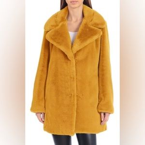 Avec Les Filles Faux Fur Coat